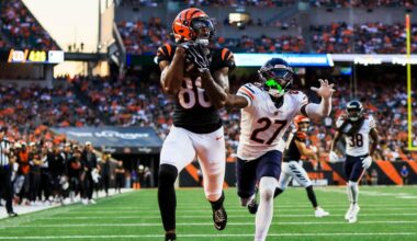 Colbie Young is ready to step up for Bengals with Andrei Iosivas injured