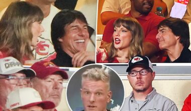 ESPN's Pat McAfee shares insider details from Taylor Swift and Tom Cruise's Chiefs suite moment