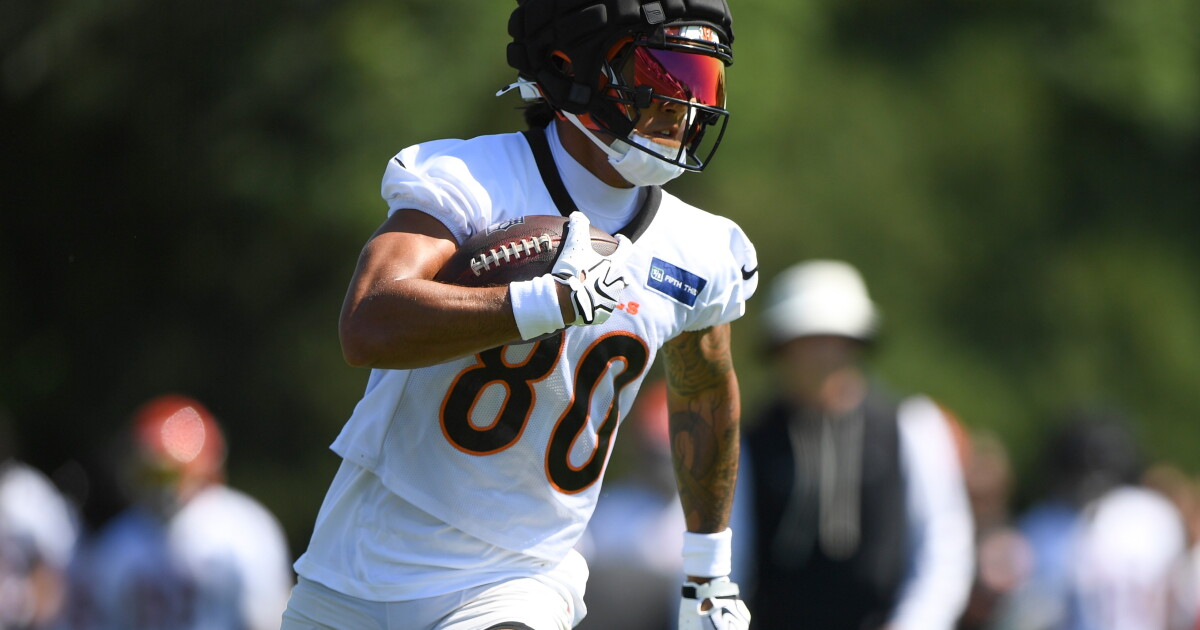 Thumb injury expected to sideline Bengals' WR Andrei Iosivas for multiple weeks