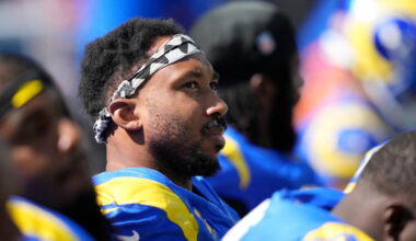 Myles Garrett's knee injury a major warning sign for Rams defense