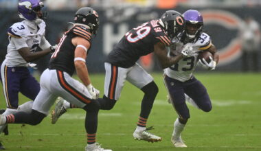 NFL fines Tyrique Stevenson $22,342 for hit that knocked off Aaron Jones's helmet