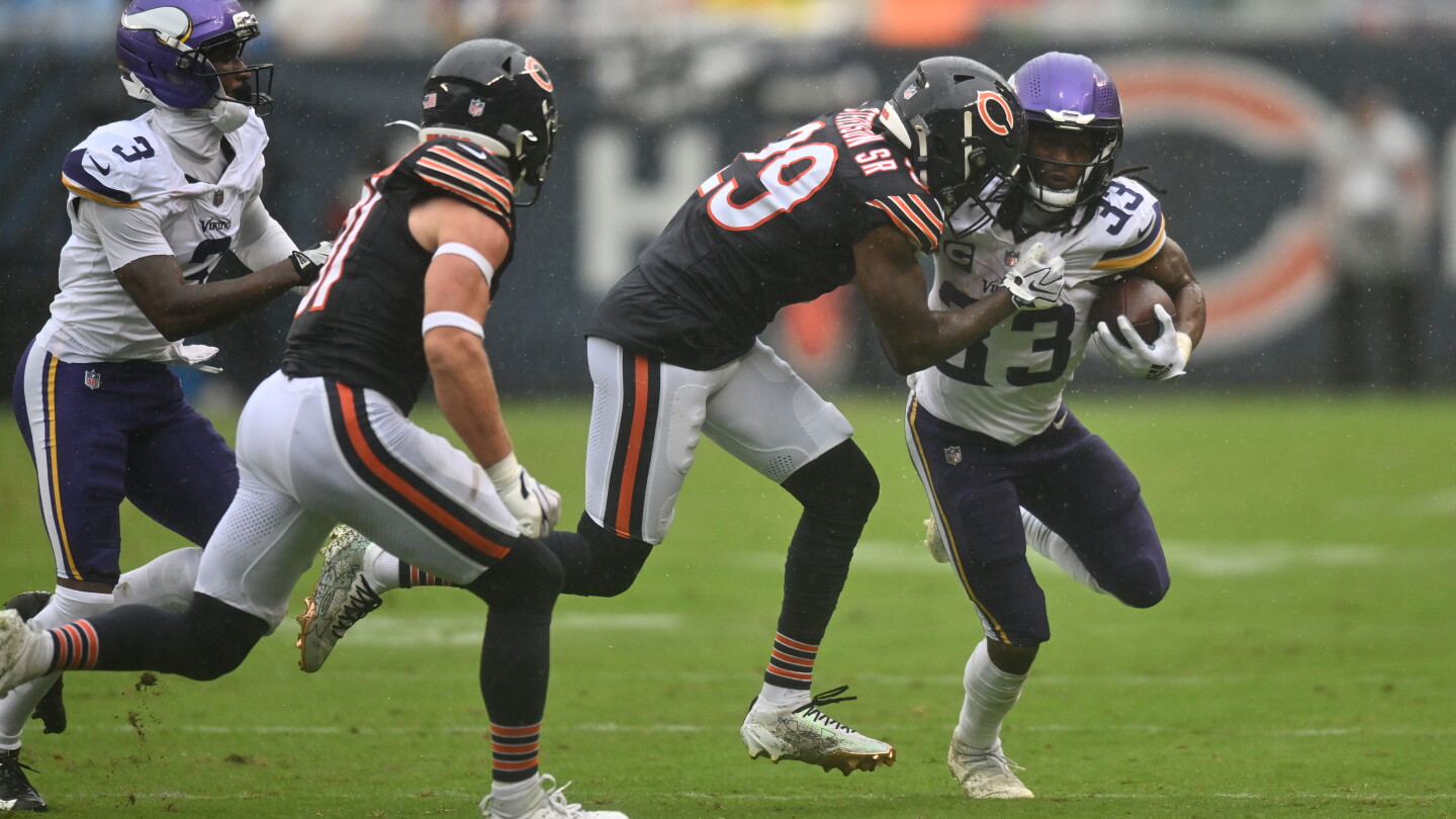 NFL fines Tyrique Stevenson $22,342 for hit that knocked off Aaron Jones's helmet