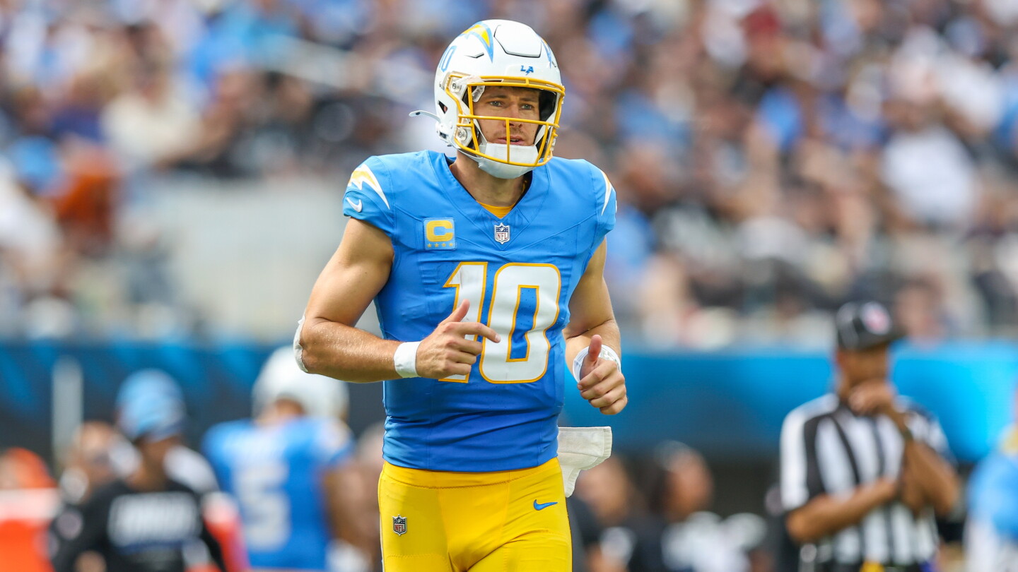 Justin Herbert could pass to his brother as Chargers elevate tight end Patrick Herbert