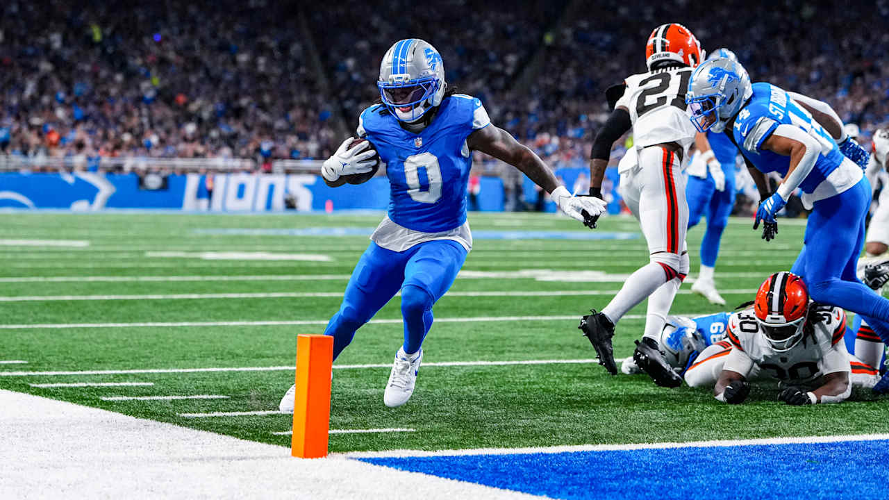 Lions RB Jahmyr Gibbs would 'for sure' take himself No. 1 in Fantasy Football | Latest NFL News, Analysis & Updates