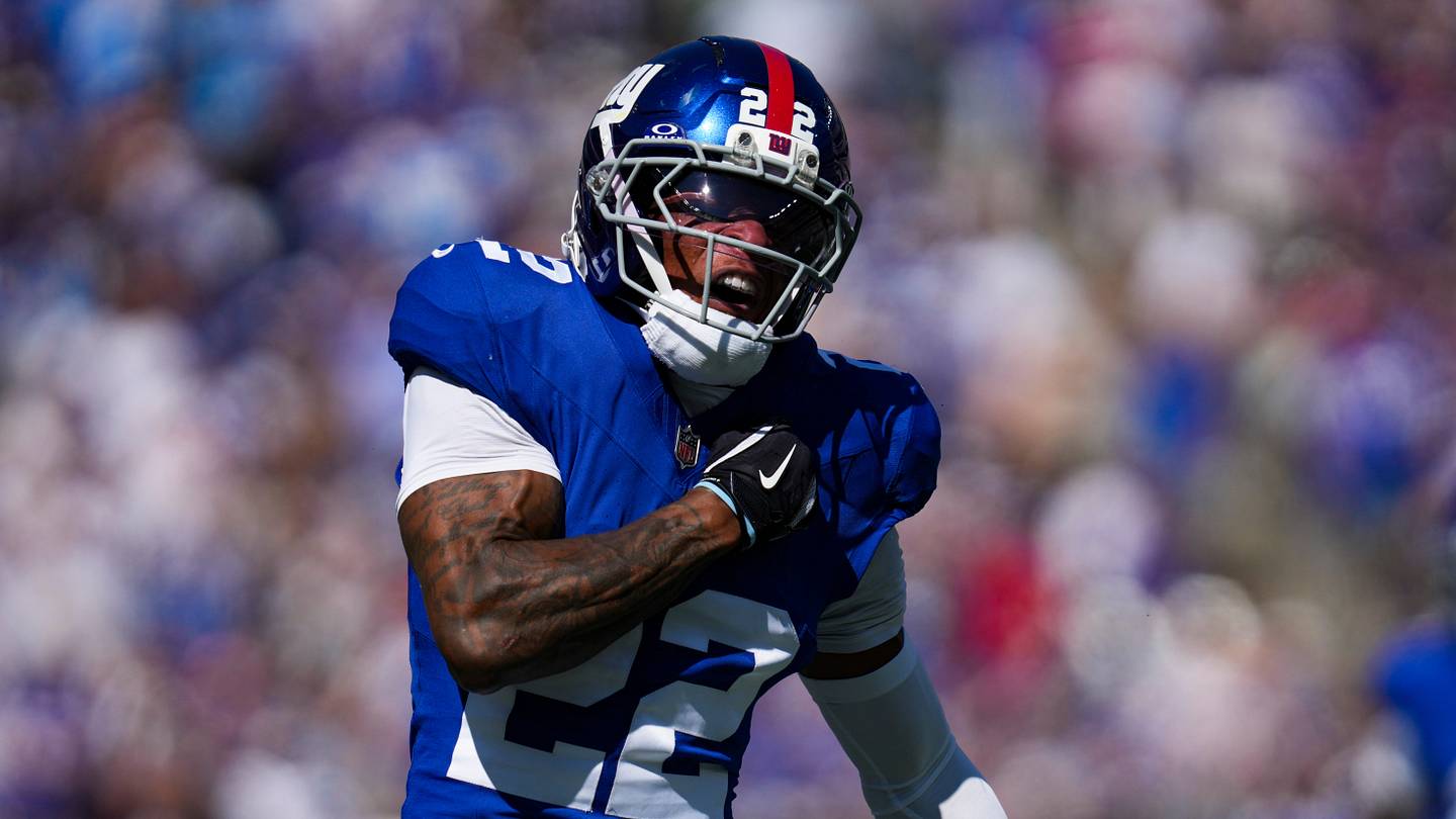 New York Giants cornerback Dru Phillips