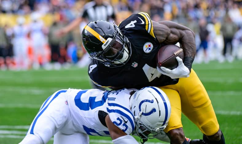 Pittsburgh Steelers Indianapolis colts DK Metcalf