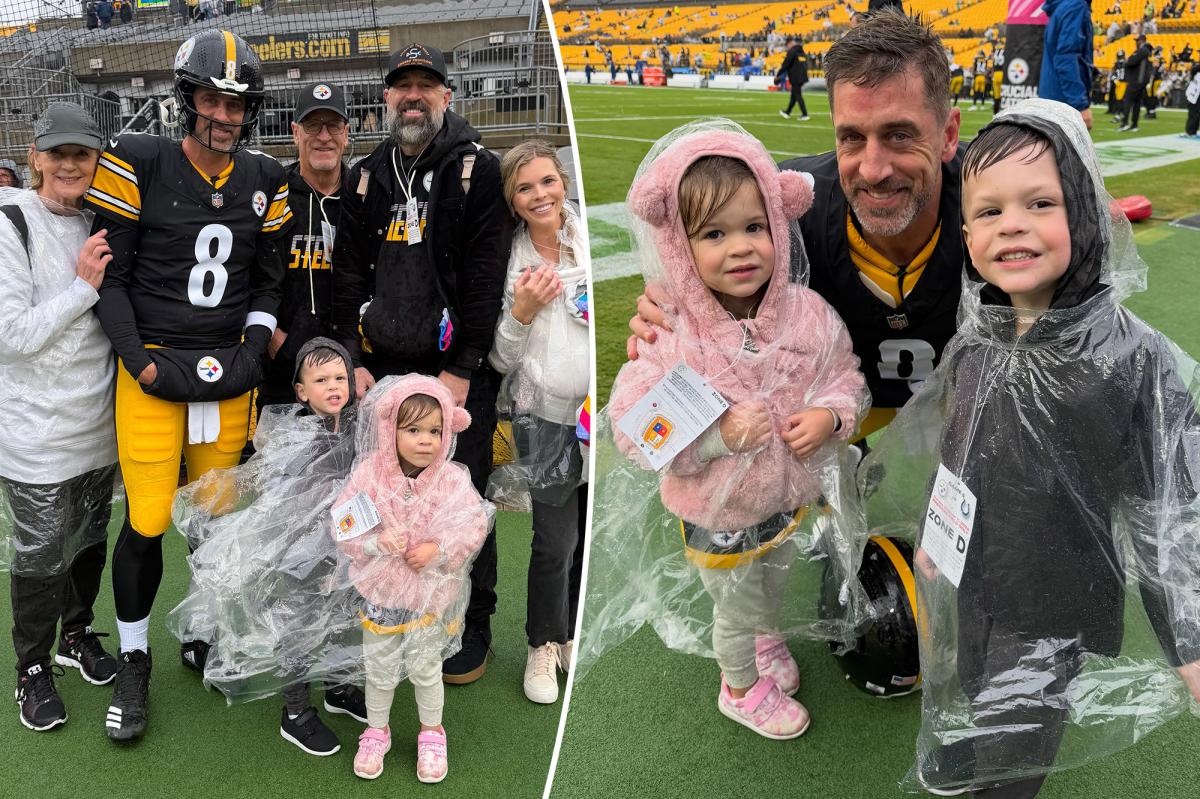 Aaron Rodgers' brother shares photos from visit with Steelers QB