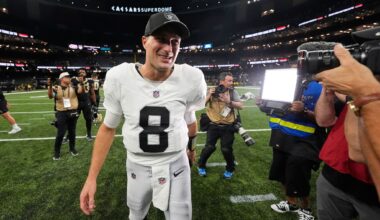 Kirk Cousins silences placeholder talk as the undefeated Raiders roll into Chiefs game