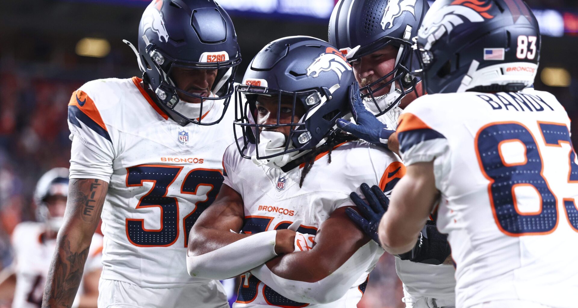 Ex-Broncos RB Jaleel McLaughlin Takes Star Turn on TNF