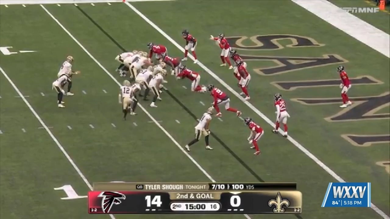 New Orleans Saints fall to Atlanta Falcons on Monday Night Football