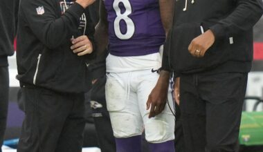 Ravens rule out injured stars Lamar Jackson and Trey Hendrickson for game vs. Falcons