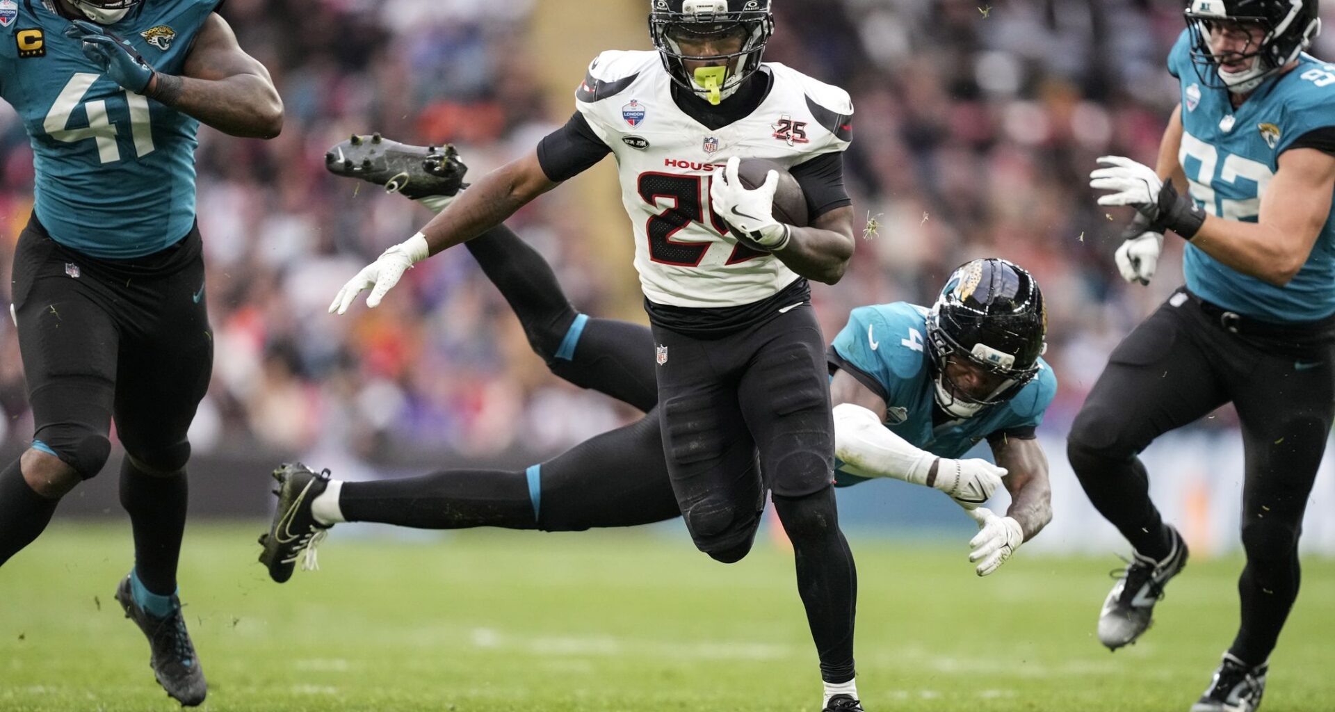 Houston Texans: Running game thrives in win over Jaguars