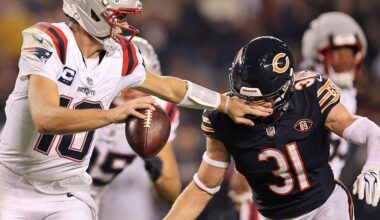 Week in review: Maye's grit not enough as Bears end Patriots' win streak