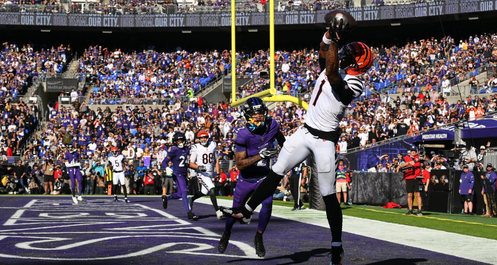 Ja'Marr Chase's halftime talk sparks Bengals' comeback win over Ravens