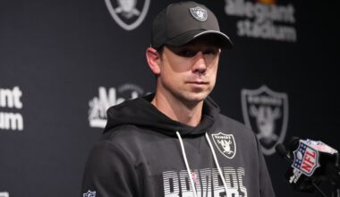 Las Vegas Raiders head coach Klint Kubiak