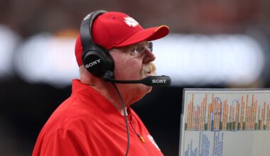 Strangeness around KC Chiefs' offensive line continues with Andy Reid's answer on Kingsley Suamataia's Week 4 benching