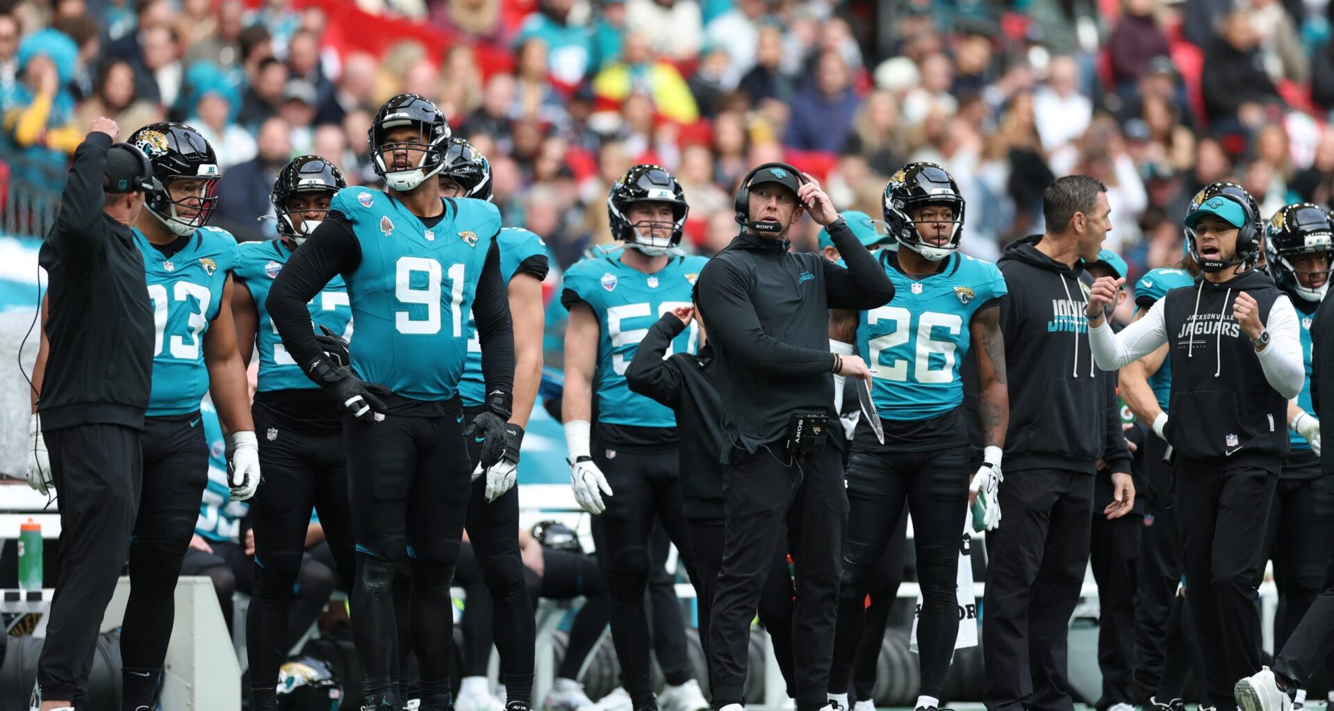 Jaguars’ Coach Questions Turf at Wembley Stadium - WRUF 98.1 FM | 850 AM