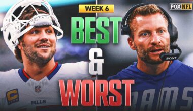 NFL Best And Worst: Josh Allen Puts On A Show; The Rams Hit A New Low