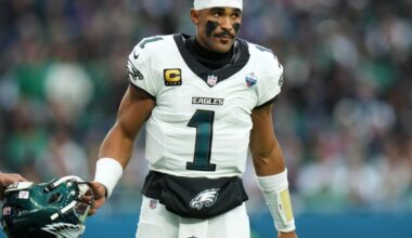 Jalen Hurts sidelined by a blood clot, the latest bad news in a rough season for the Eagles | NFL