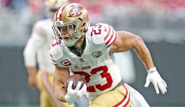 49ers' Brock Purdy on impact of Christian McCaffrey's injury against Falcons