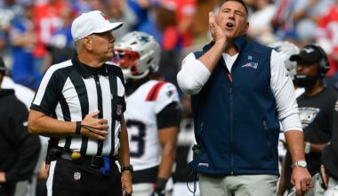 Mike Vrabel, NFL official try to explain bizarre penalty on Patriots head coach