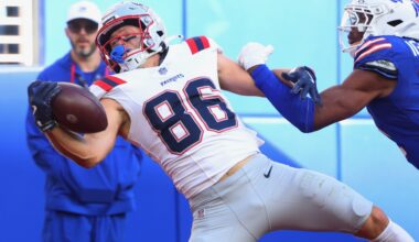 Patriots' Efton Chism in line for more snaps after standout performance