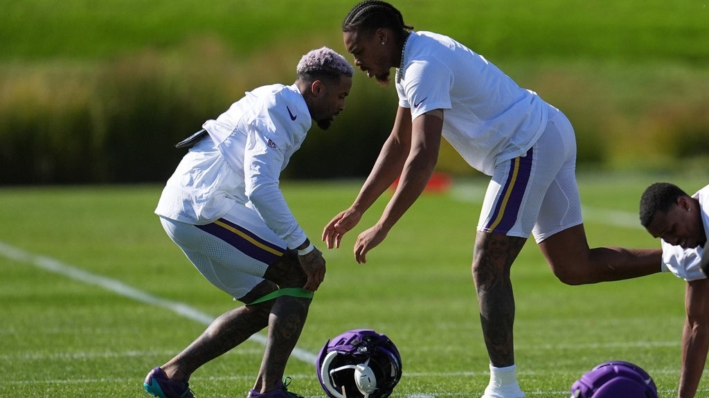 Odell Beckham Jr. reunites with familiar faces, joins 4-0 Vikings