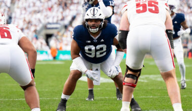 Penn State Football Defense Working To Adjust To Crowd Noise After Communication Lapses Against Wisconsin