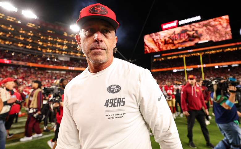 San Francisco 49ers head coach Kyle Shanahan