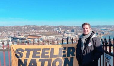 This French football podcaster is pumped to support the Steelers on his home turf
