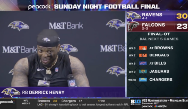 Derrick Henry called out local media for predicting Ravens loss
