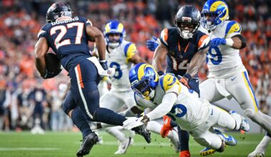 Denver Broncos run game struggles amplified early in games