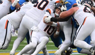 Broncos offensive line isn't living up to preseason hype