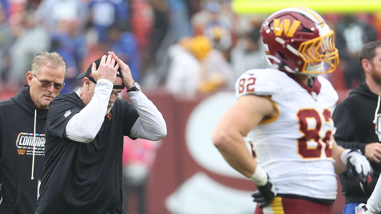 NFL's dumbest moment of Week 5 had the Commanders taking a tie more offensive than Redskins nickname ever was