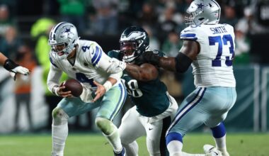 Dallas Cowboys at Philadelphia Eagles: 3 causes for concern
