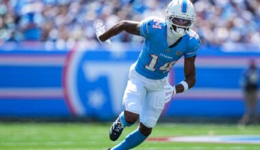 Carnell Tate, Keldric Faulk lone Titans bright spots