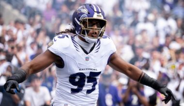 Baltimore Ravens OLB Tavius Robinson out for year with pectoral injury