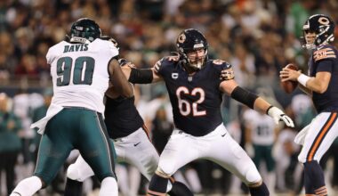 Chicago Bears Offensive Line Analysis vs. Eagles