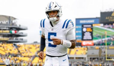 ESPN writer believes Colts should play QB Anthony Richardson Sr.