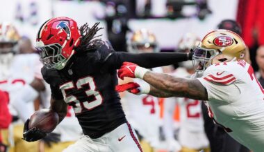 A week after frightening injury, Falcons rookie Daniels comes up big in win over 49ers – WSB-TV Channel 2