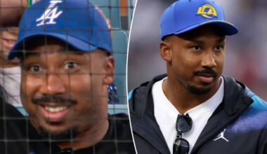 Rams star Myles Garrett stunned by Dodgers' collapse against Brewers in NLCS Game 4