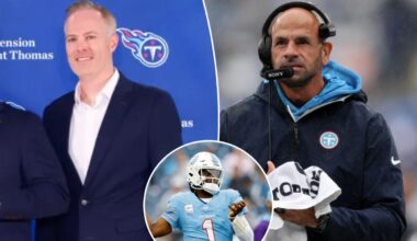 Titans CEO apologizes to fans for abysmal start — but still believes in Robert Saleh