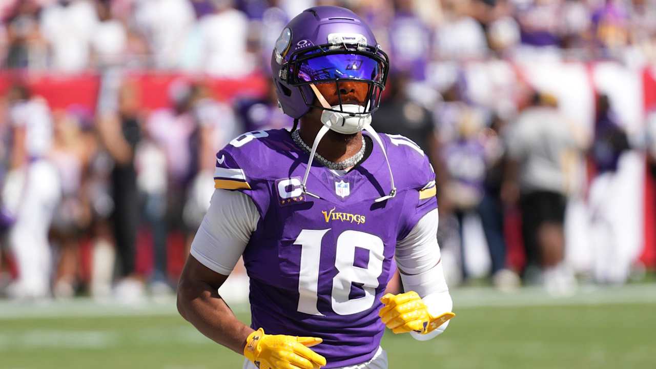 Vikings WR Justin Jefferson (ankle) out Sunday against Dolphins | Latest NFL News, Analysis & Updates