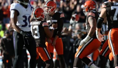 AFC playoff race, division standings: Browns among the top teams after Week 6