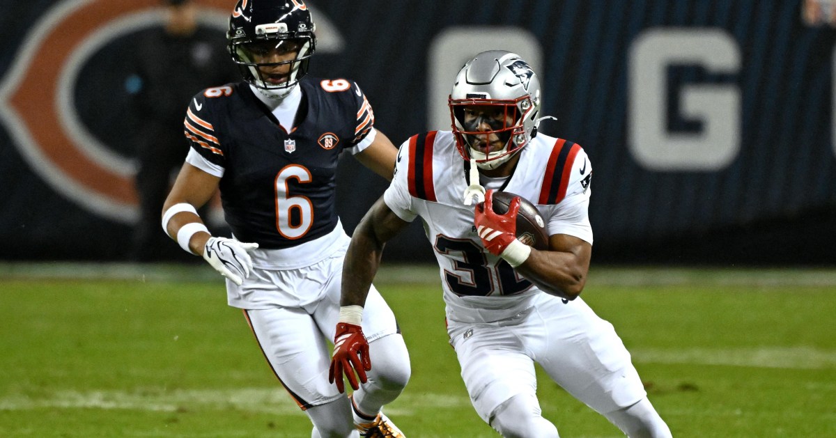 Patriots running game fails to deliver against Bears