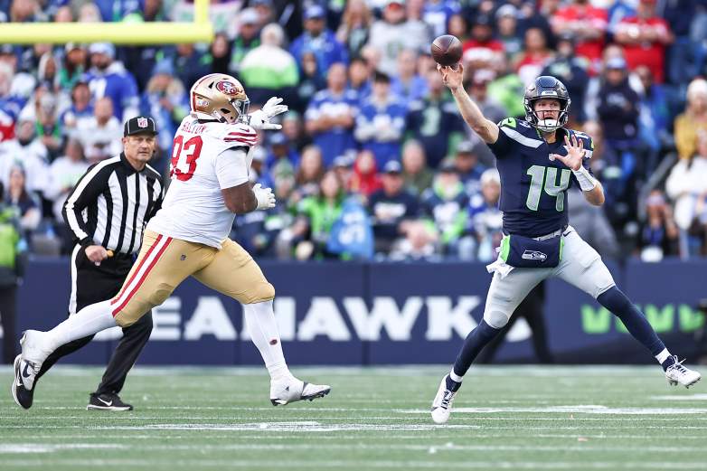 San Francisco 49ers v Seattle Seahawks