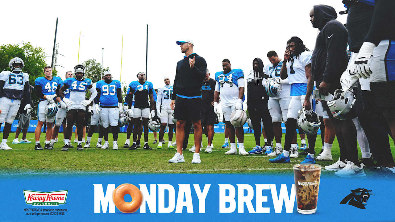 Monday Brew: Panthers know they can't be complacent in first place