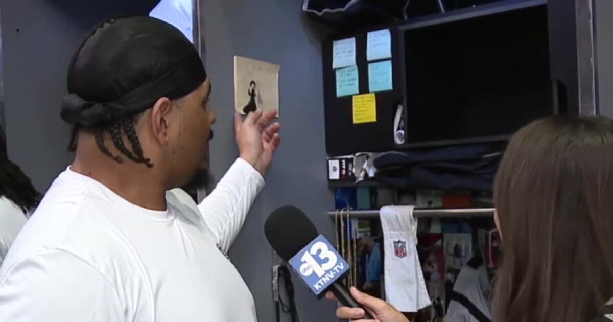What's in my Locker with the Raiders: Rogers is motivated by family and faith