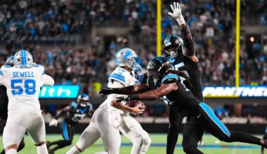 Panthers defense shows "resilience" to make late stops to seal Sunday Night win
