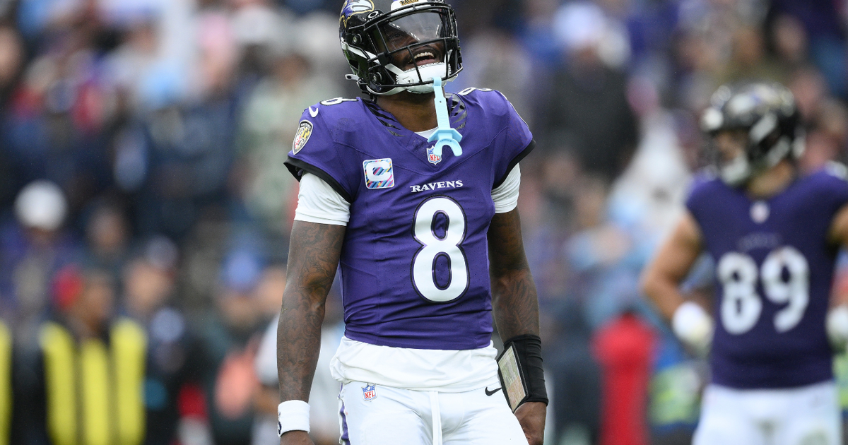 Lamar Jackson misses practice for the Baltimore Ravens, 3 days after injuring his ankle